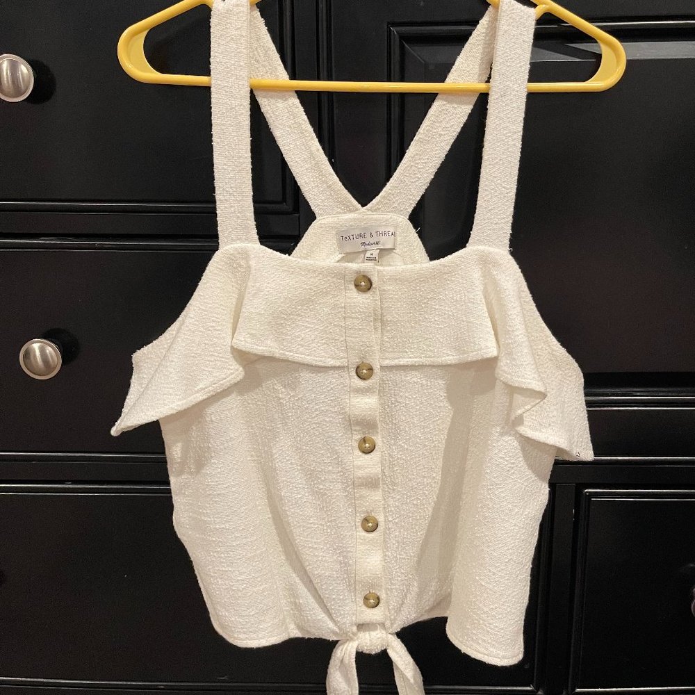 Madewell Texture & Thread Tank Top - Size Medium